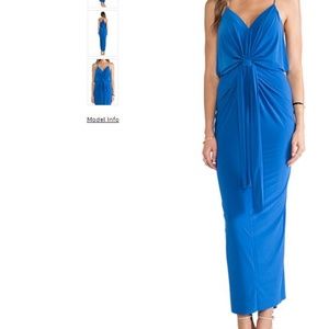 Knot Front Maxi Dress